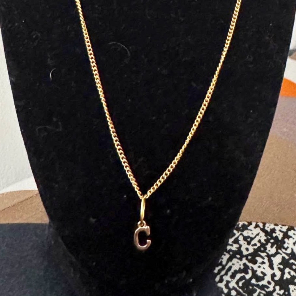 Custom Initial Necklace - Picture 2 of 4